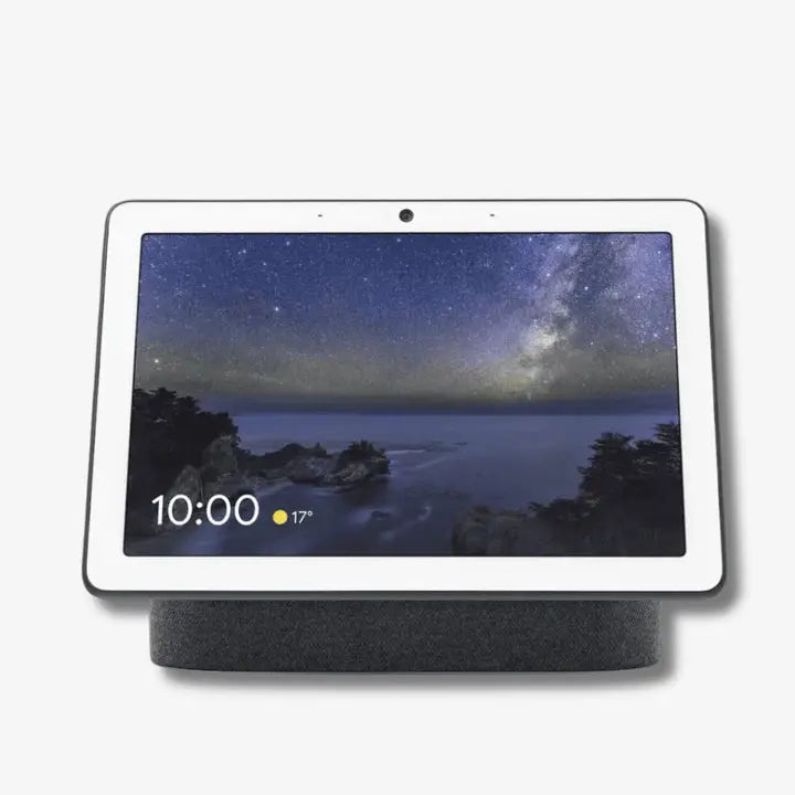 assistant vocal google nest hub max google nest noir