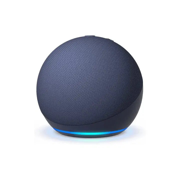 enceinte connectee assistant vocal alexa echo dot 5eme generation deep sea blue amazon echo amazon echo