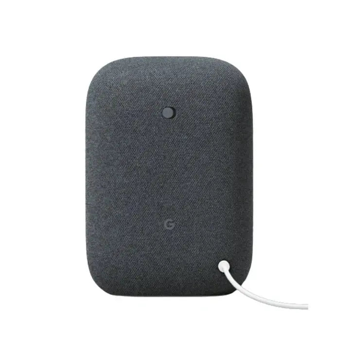 enceinte connectee assistant vocal google nest audio charcoal google noir