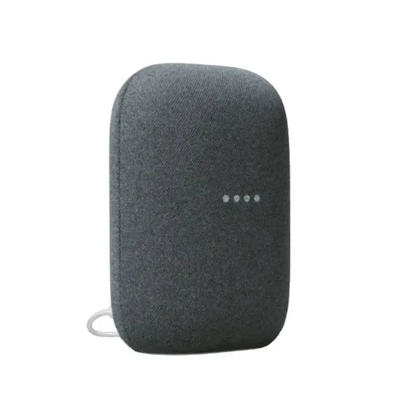 enceinte connectee assistant vocal google nest audio charcoal google noir