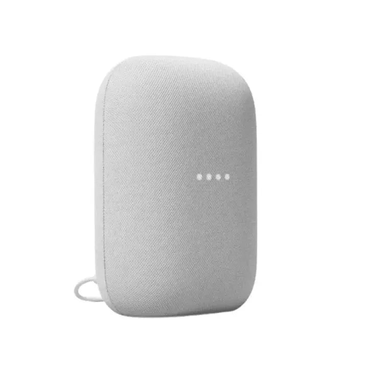 enceinte connectee assistant vocal google nest audio charcoal google gris