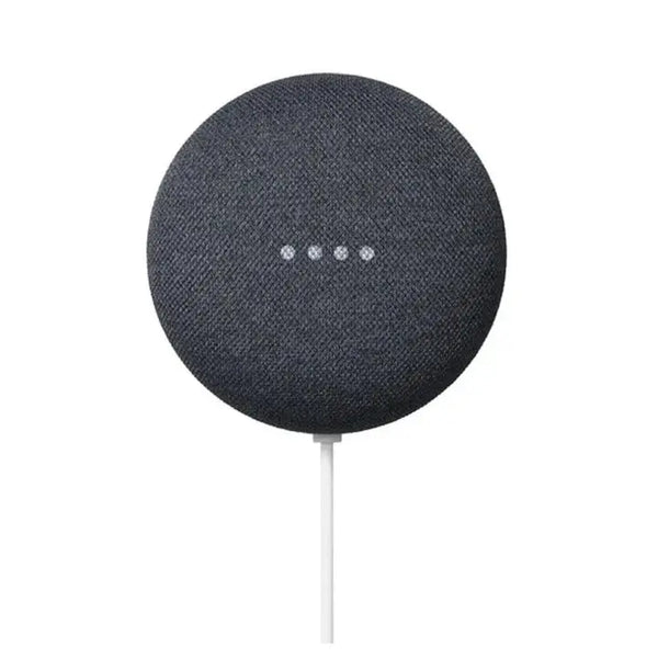 enceinte connectee assistant vocal google nest mini 2eme generation charcoal google noir