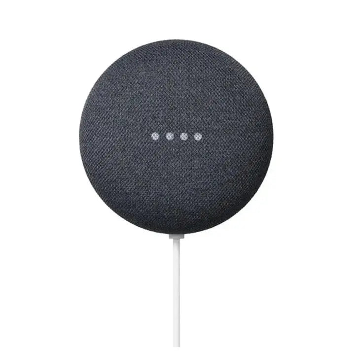 enceinte connectee assistant vocal google nest mini 2eme generation charcoal google noir