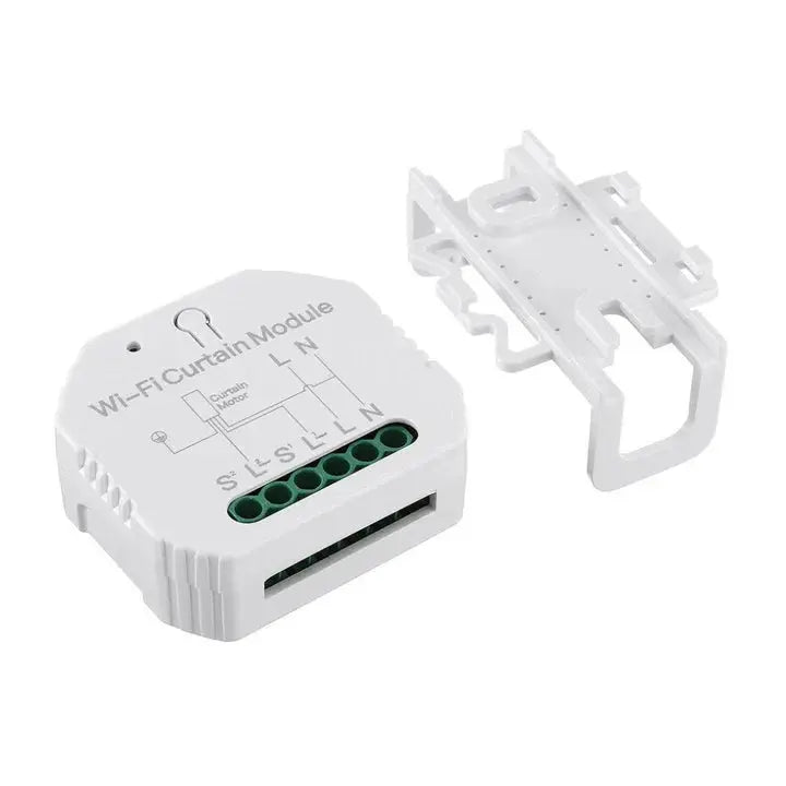 interrupteur commutateur controleur module intelligent de rideau connectee wifi rf moeshouse ms 108 compatible avec tuya smart app alexa google home et siri