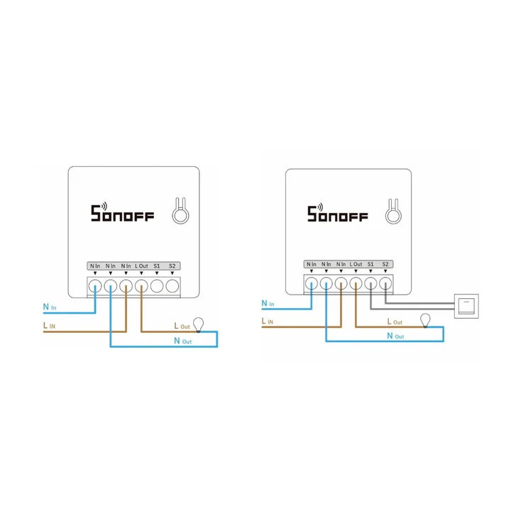 Relais intelligent lumière Sonoff DIY MINI R2 Wifi Sonoff