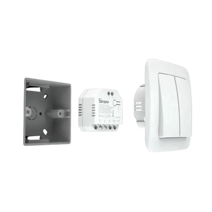 interrupteur wifi pour rideau et voulet roulant  wifi sonoff dual R3 lite contrôleur compatible avec Alexa google home et Siri sonoff