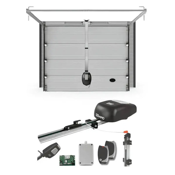 Kit motorisation automatisme de porte sectionnelle Globmatic Fenix 1200