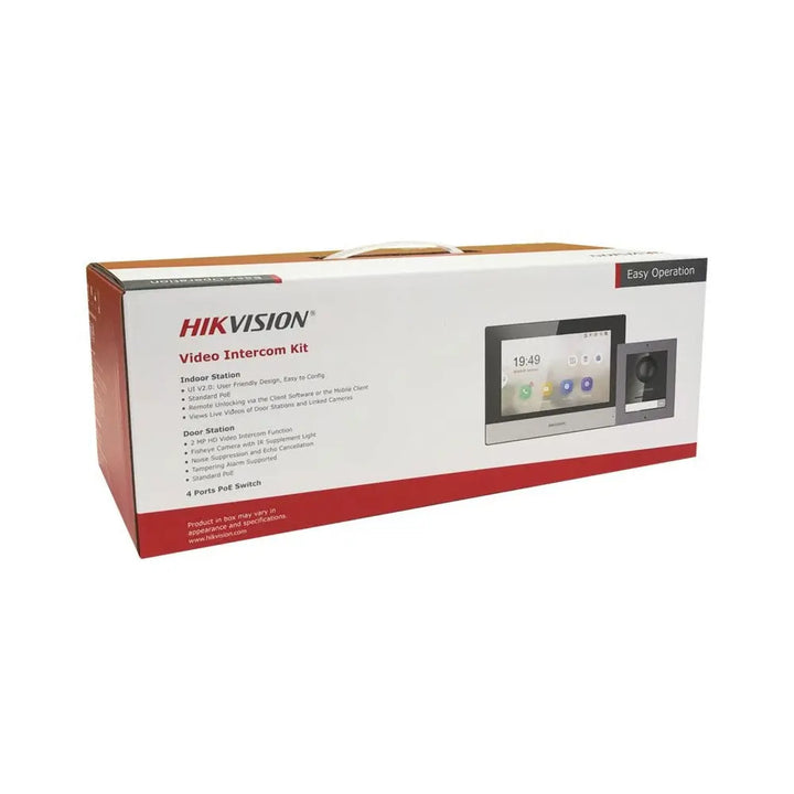 kit vidéophone sans fil Hikvision DS-KIS602-(B)