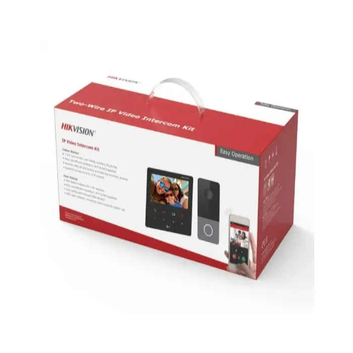 KIT vidéophone sans fil Hikvision DS-KIS606-(P)